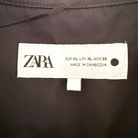 Zara Pleated Yoke Shirt - Picture 4 of 9